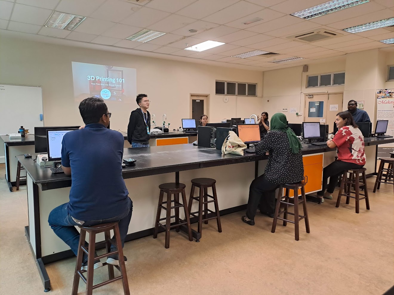 3D Printing Workshops Conducted amid Faculty of Science Open Day